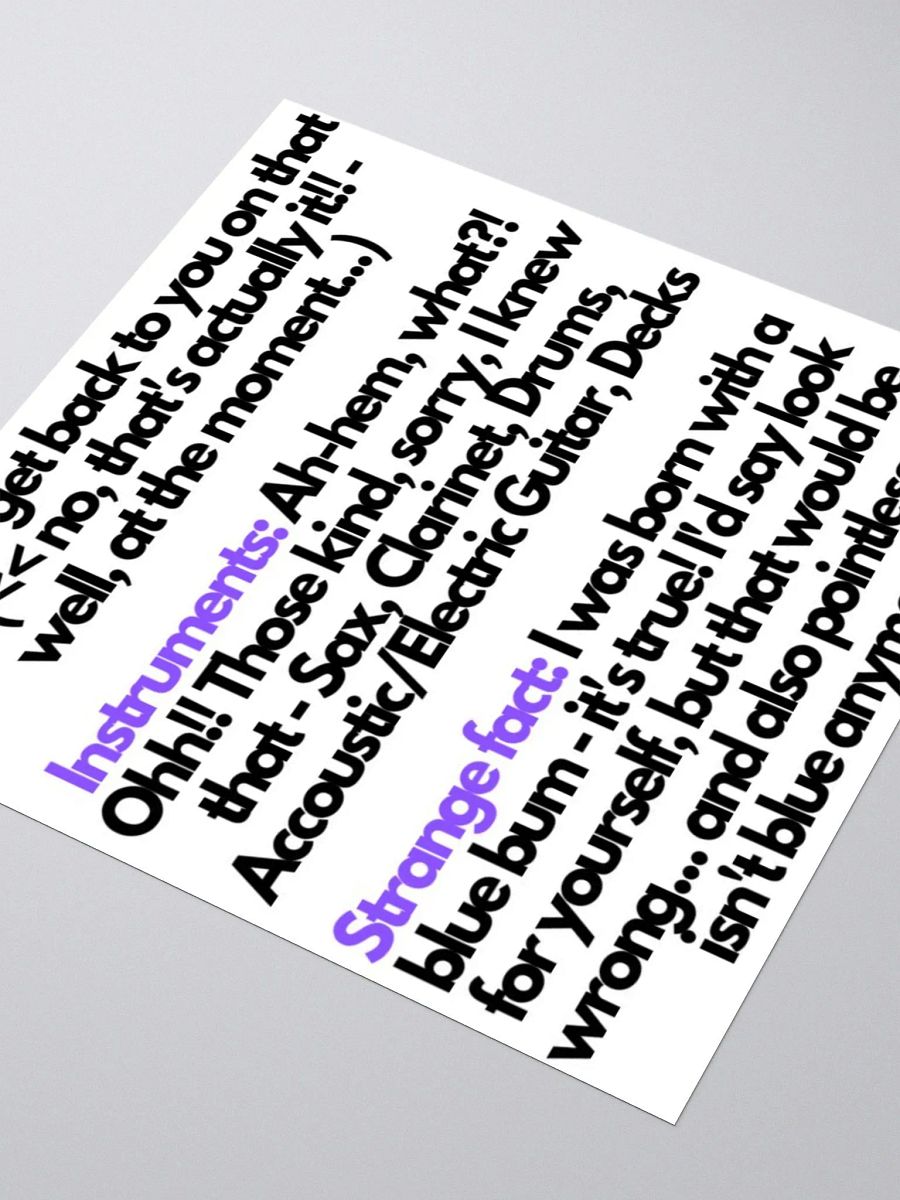 2006 Website Fav Quotes Stickers product image (3)