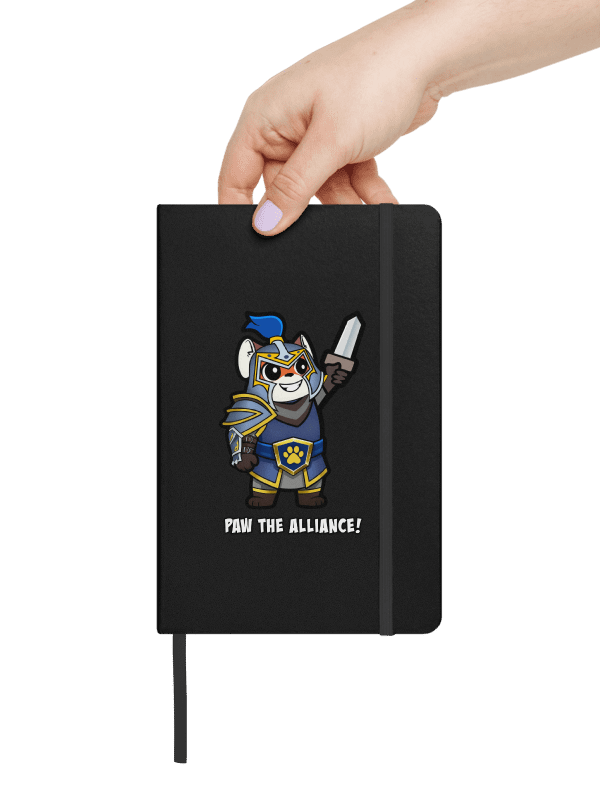 Paw the Alliance Hardcover Notebook product image (2)