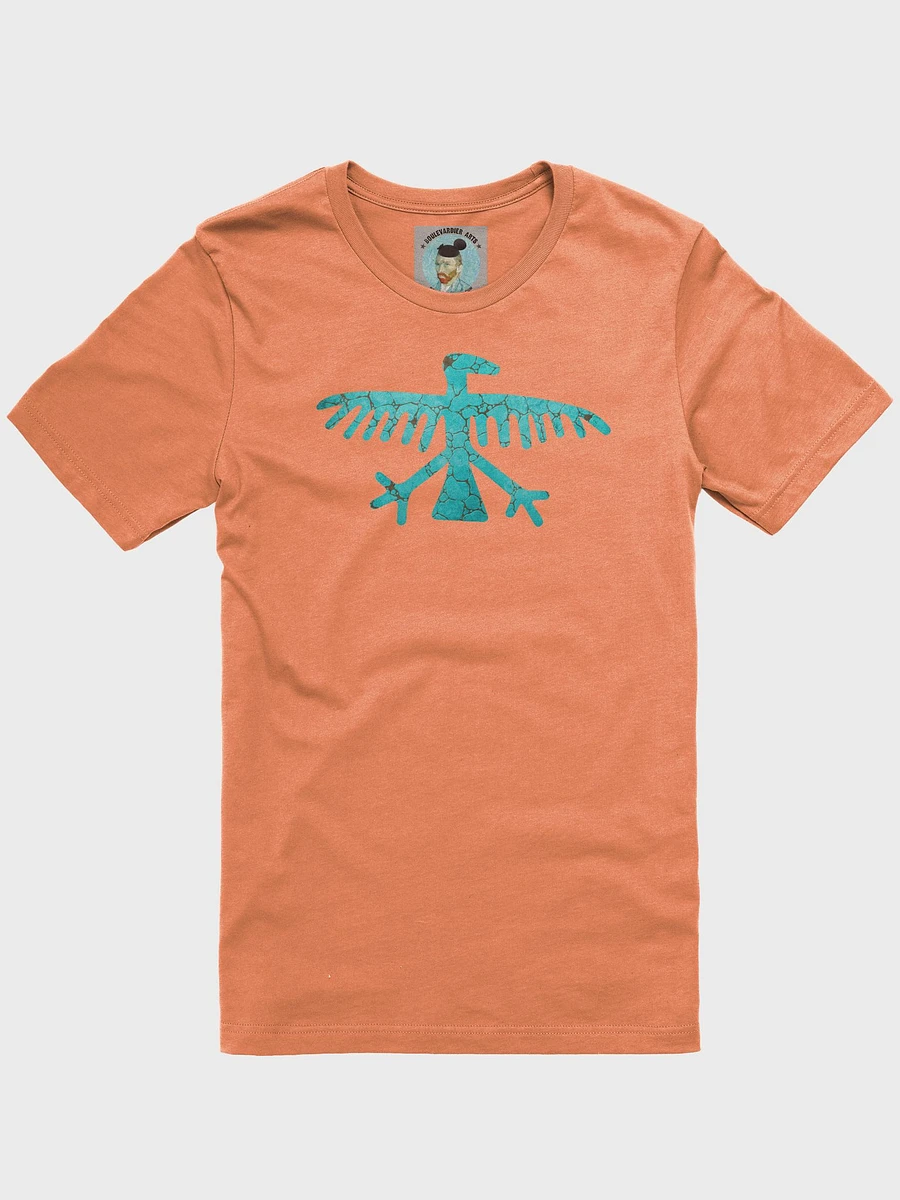 Turquoise Condor Unisex T-shirt product image (4)