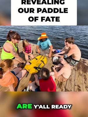We just revealed the Paddle of Fate 😳 Every spin means a new challenge on our Mississippi River adventure… and there’s no backing out. Would YOU spin it? 🚣‍♀️✨ #PaddleOfFate #mississippiriverr #FamilyAdventure #outdooradventurerse #RiverJourney #AdventureChallenge #EpicAdventure #AdventureFamily #TravelWithKids #FamilyVlog #AdventureSeries #CanoeTrip #KayakLife #JourneyBegins