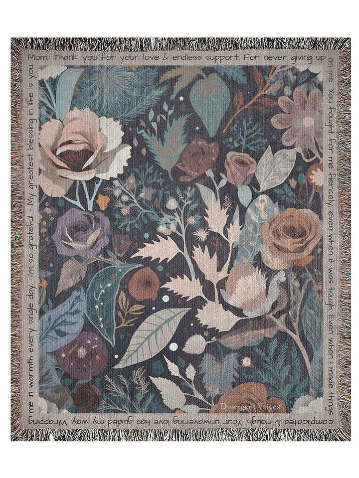 To My Mom Woven Blanket product image (1)