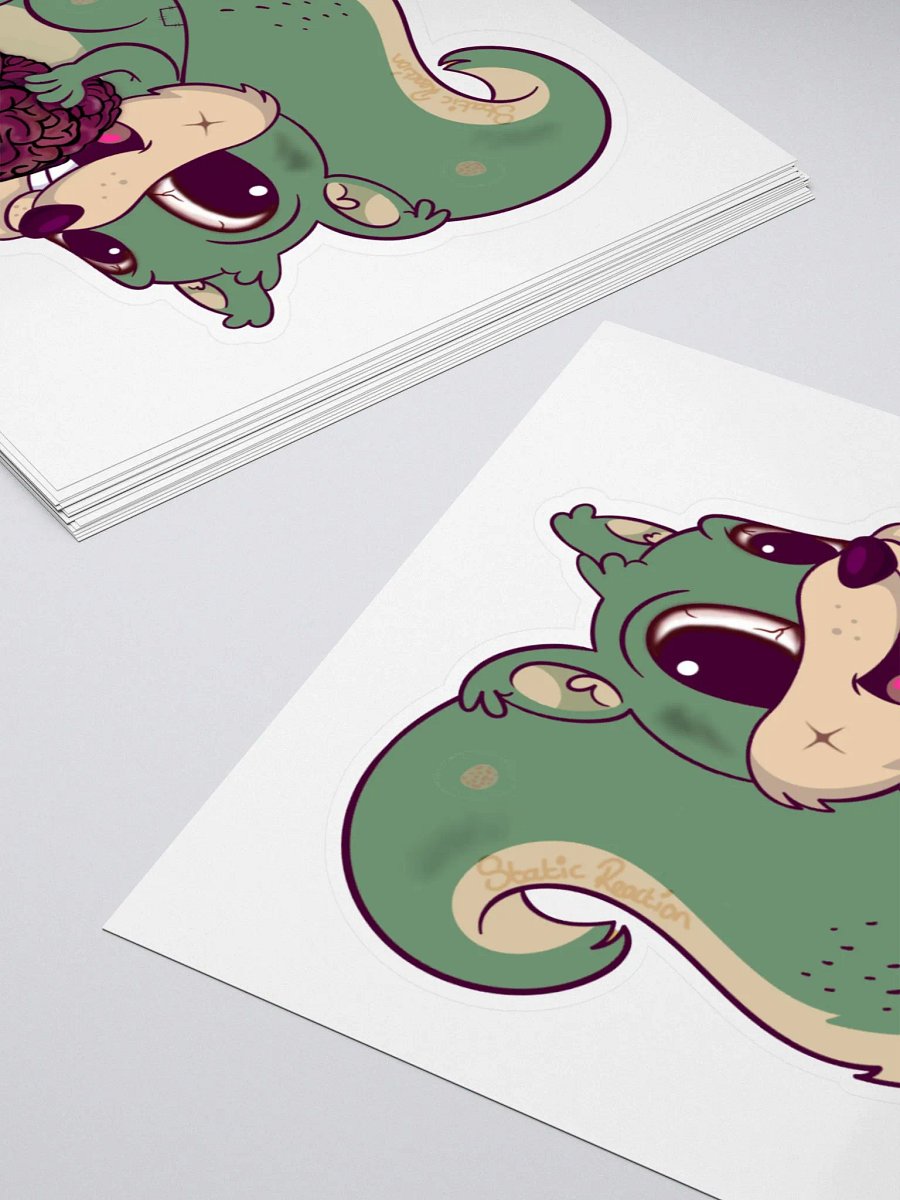 Squirrel Brain Halloween Sticker product image (12)