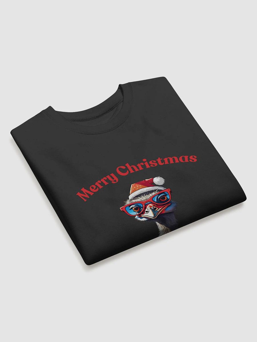 Festive Emu Merry Christmas Sweatshirt - Red product image (3)