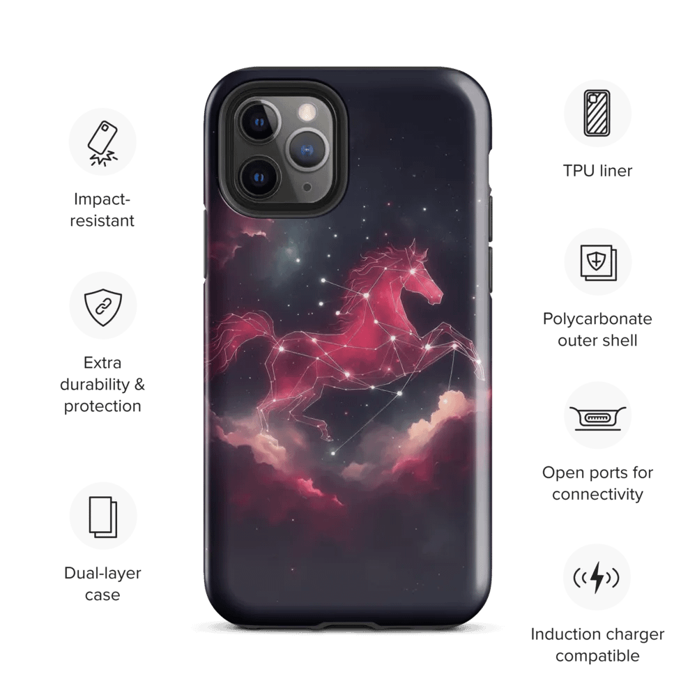 Celestial Horse Constellation iPhone® Tough Case product image (28)