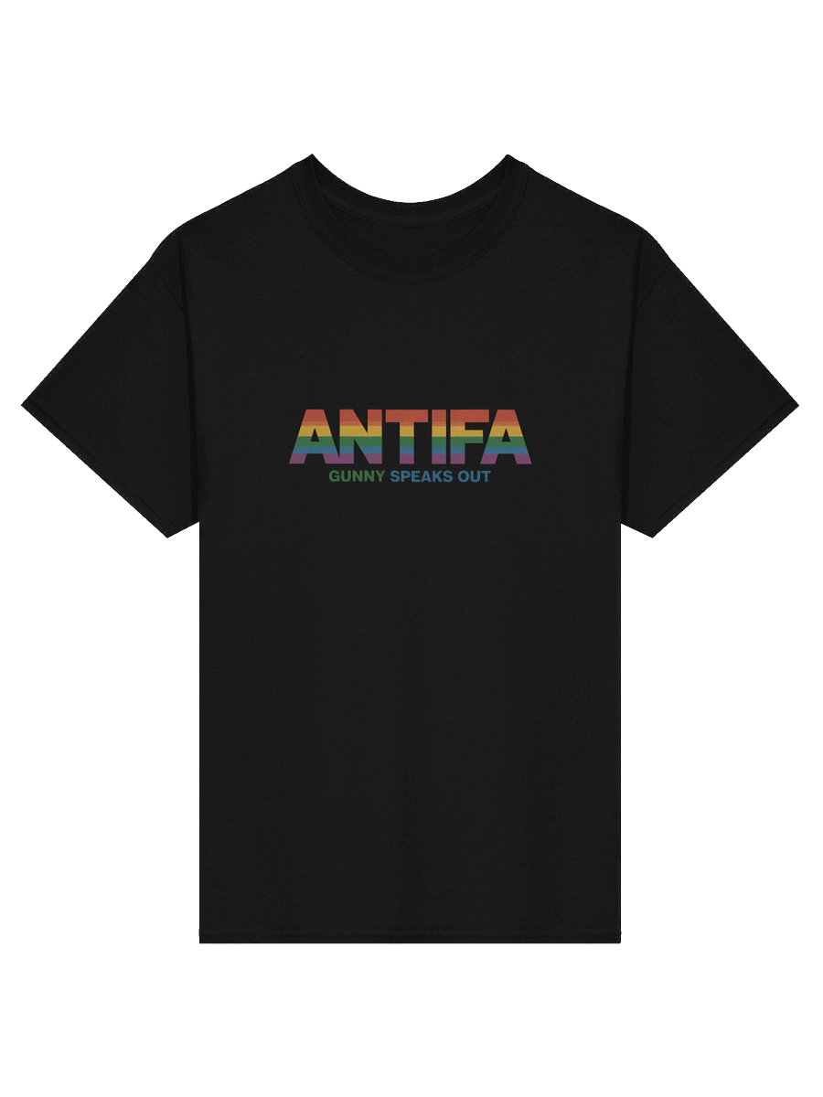 Rainbow ANTIFA T-Shirt product image (3)
