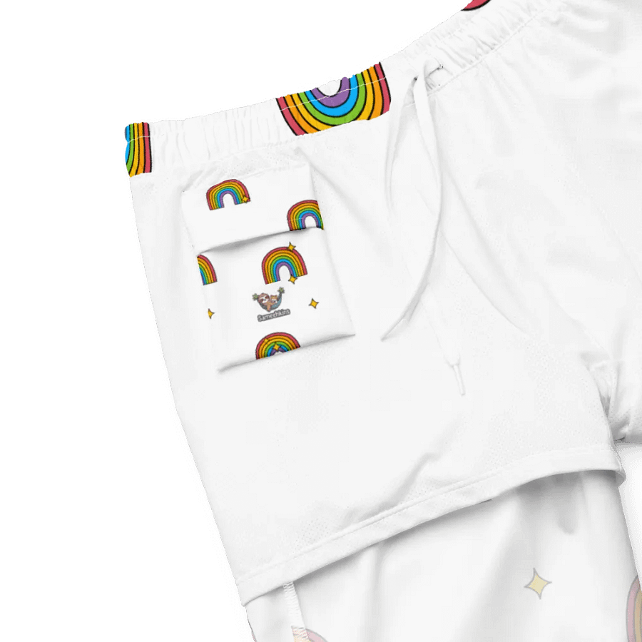 Starry Rainbow Delight Swim Shorts product image (6)