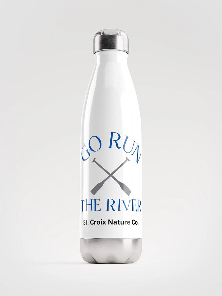 Go Run The River - Stainless Steel Water Bottle product image (1)