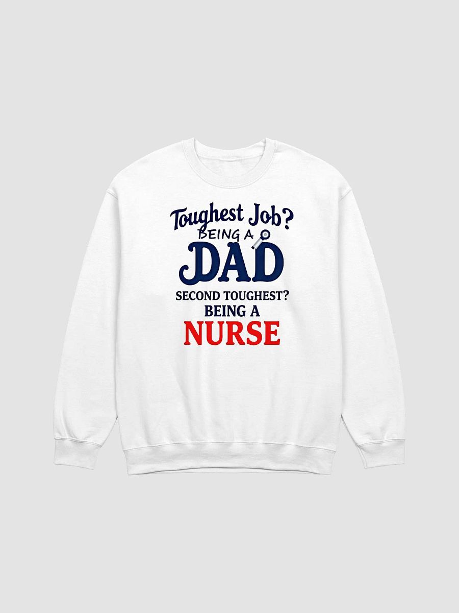 Dad vs Nurse Humor Crewneck product image (3)