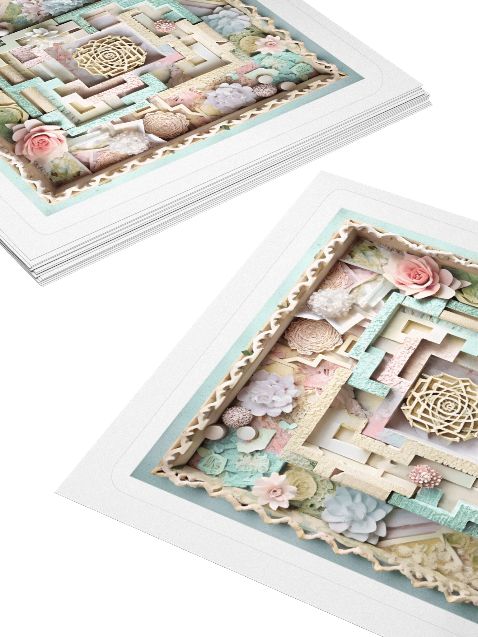 Layered Realms Collage Sticker #3 product image (10)