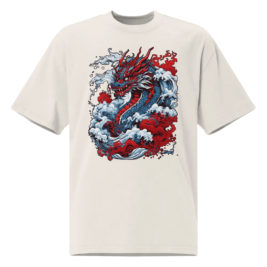 Windfire Dragon Oversized Tee product image (1)