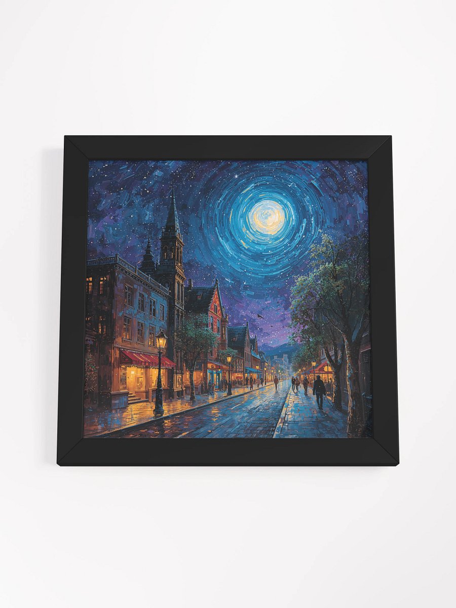 The City Beneath the Spiral Sky Framed Print product image (17)