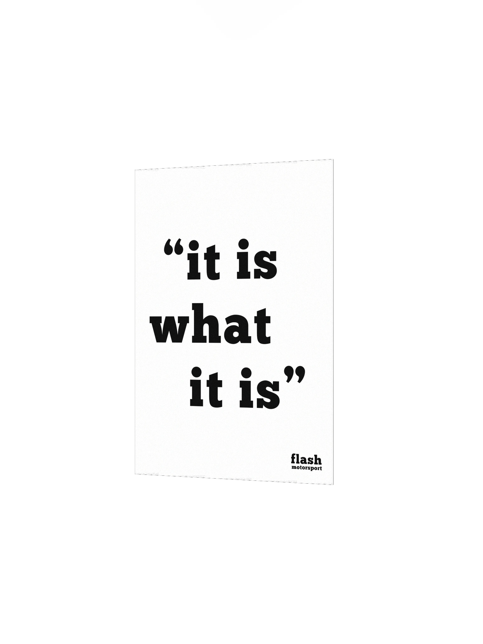 It is what it is (Poster) product image (2)