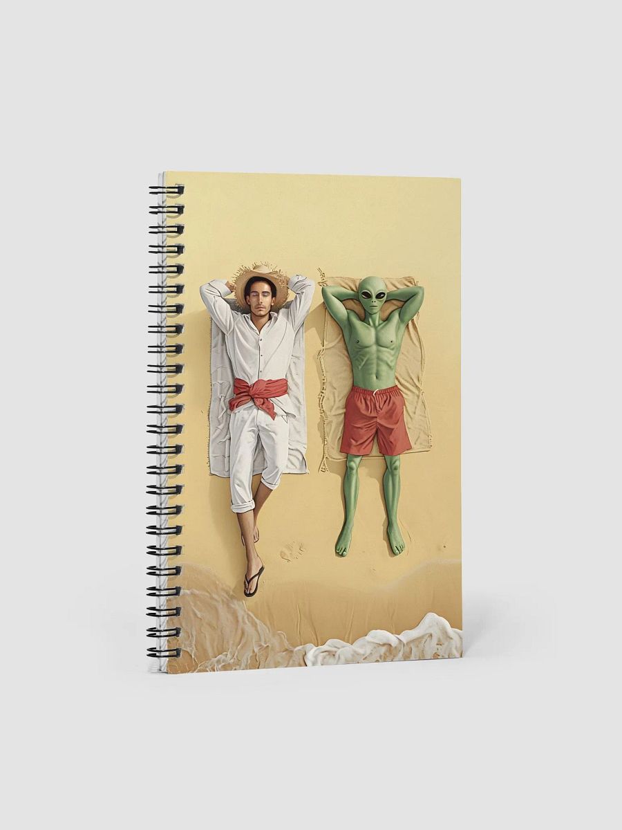 Libreta Jíbaro y Alien en la Playa product image (1)