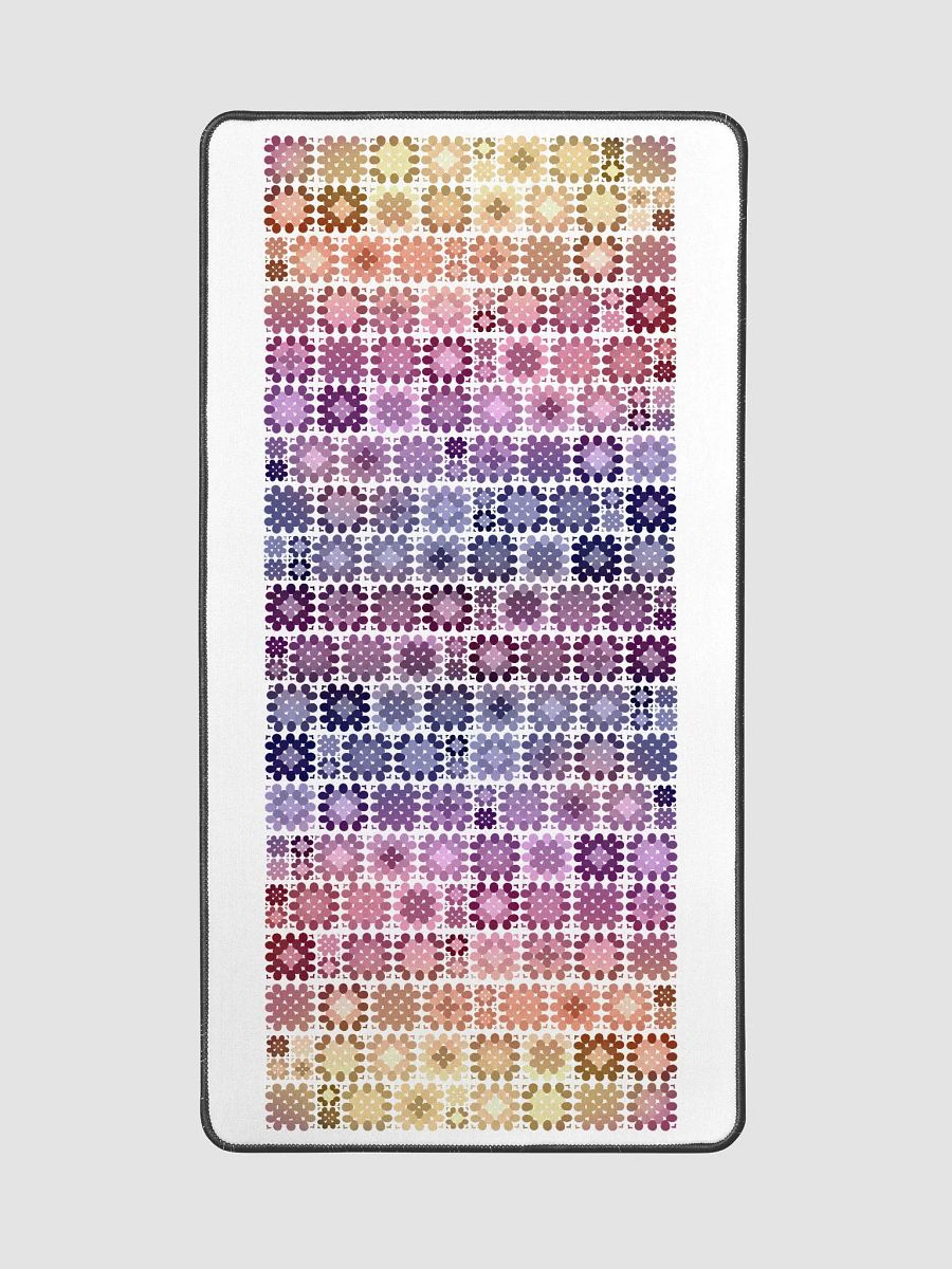 Granny Square Blanket - Deskmat 15.5" x 31.5" product image (2)