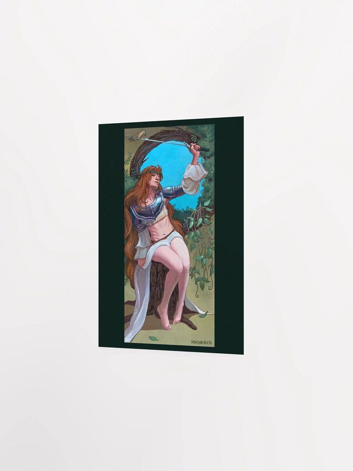 The Knight, Lady Red - Protector of the Fae Realm print product image (2)