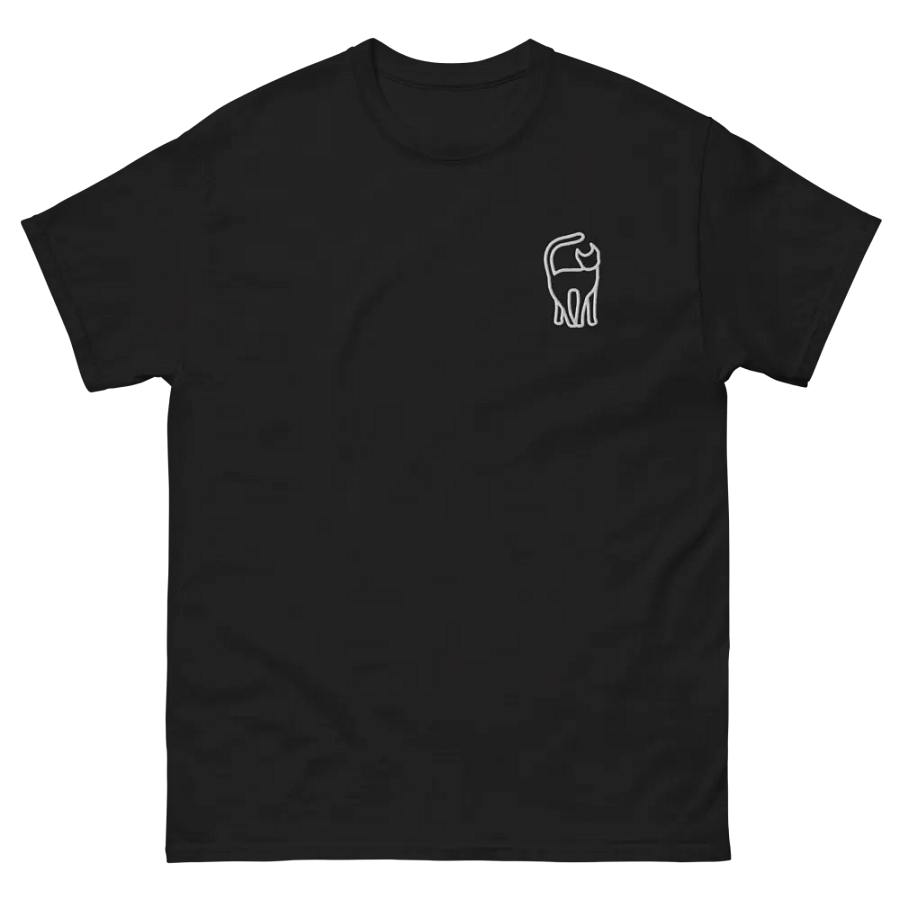 cat line design Oversized Tee product image (20)