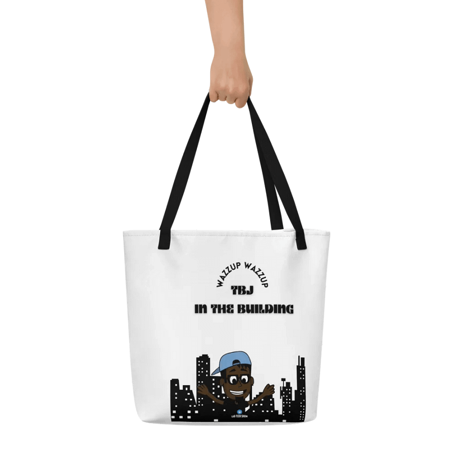 TBJ Large Tote Bag w/ Pocket product image (3)