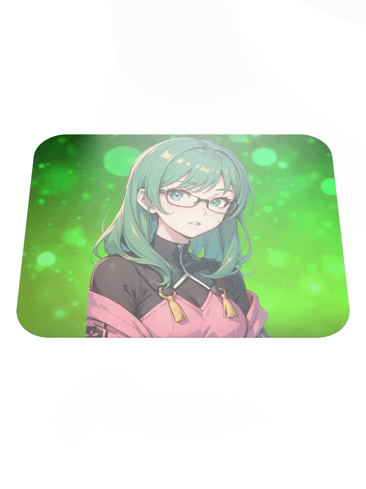 (GREEN Waifu) K Classic Mouse Pad product image (1)