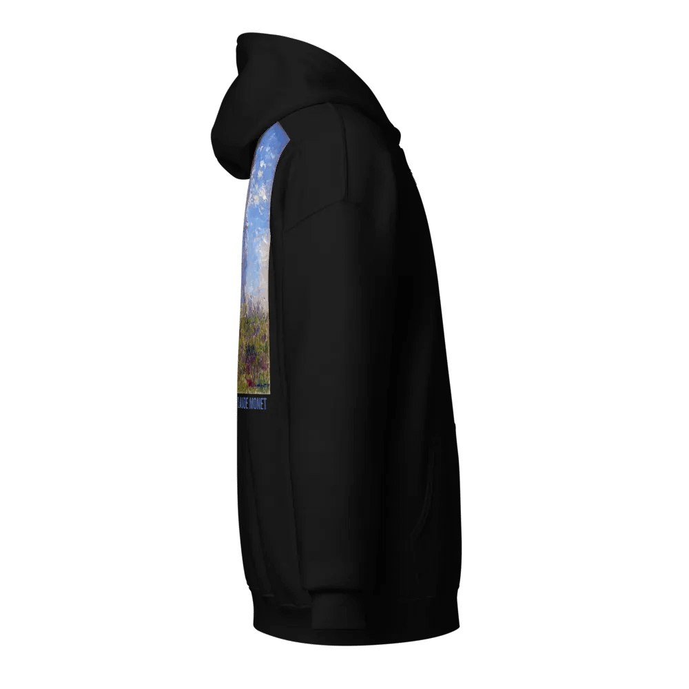 Woman With A Parasol Claude Monet Hoodie Impressionistic Zip Hoodie product image (8)