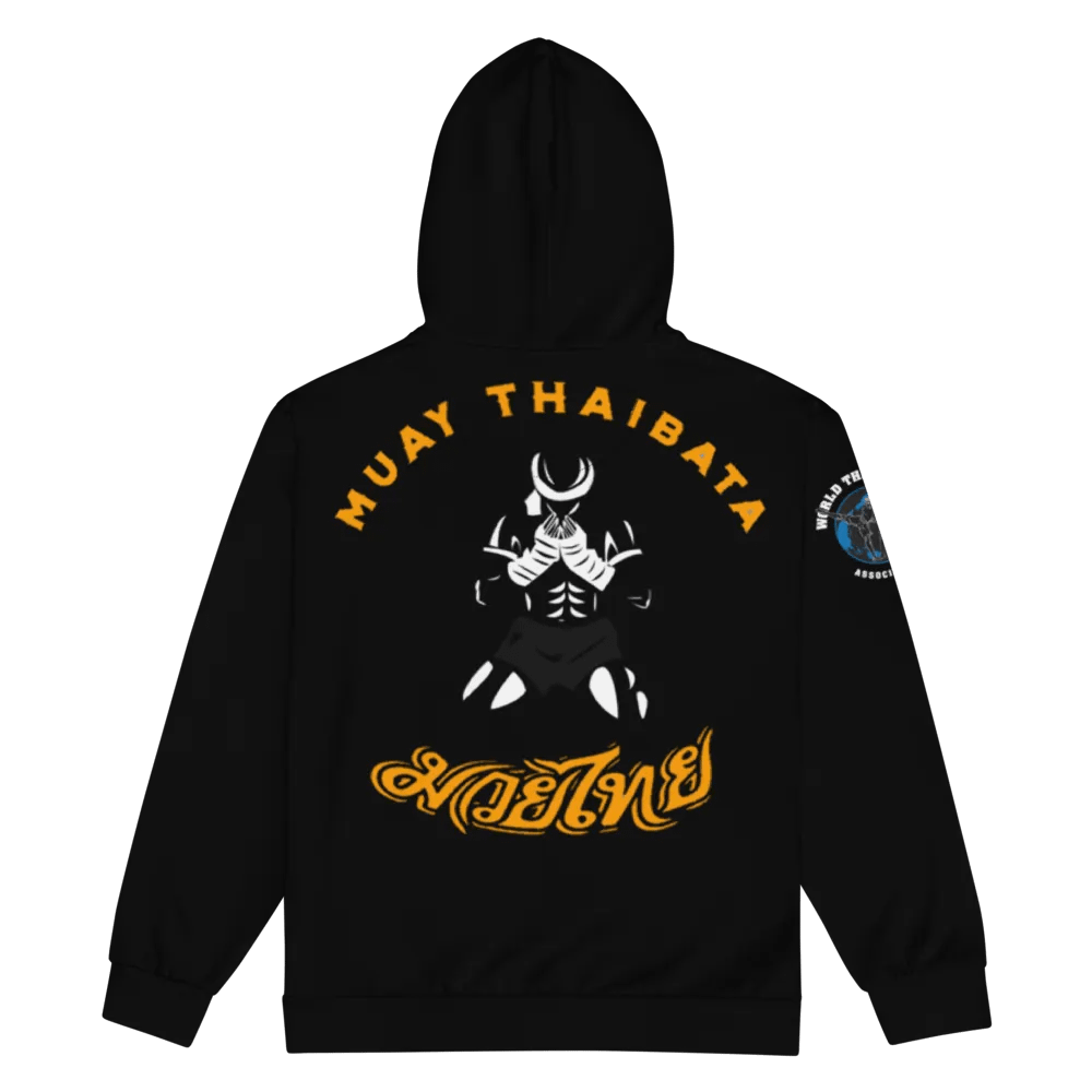 Muay Thaibata Black Hoodie product image (2)
