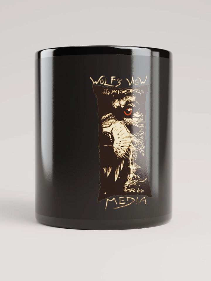 Snarling Wolf Logo- Black Mug product image (1)