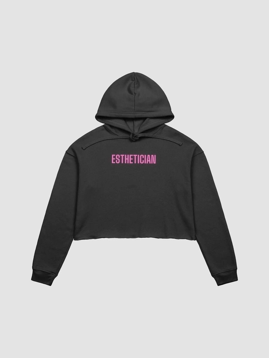 Esthetician crop hoodie product image (2)