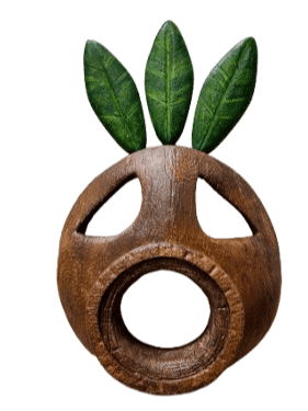 Deku Scrub Mask - Hand Painted product image (1)