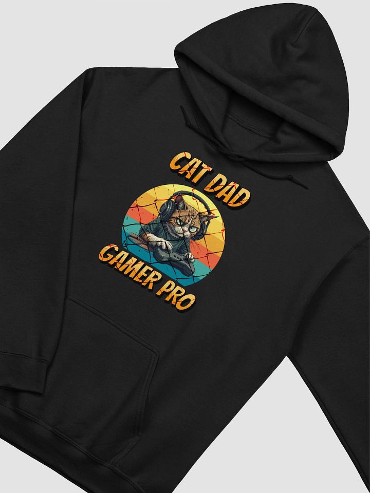 Cat Dad Gamer Pro Hoodie product image (2)