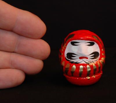 1.8 Inch Daruma Tumbler - Japan Zen Buddhist Bodhidarma product image (5)