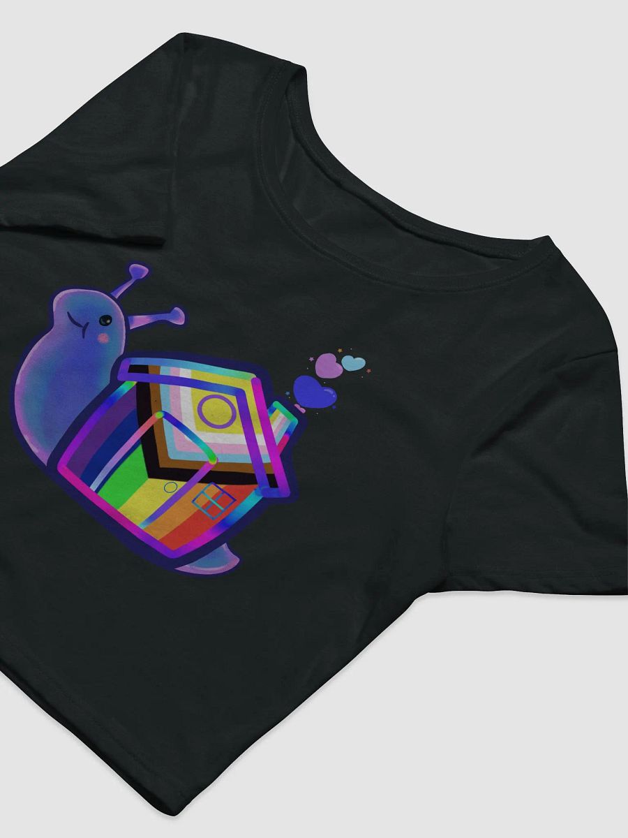 Cute LGBTQIA+ Snail House Crop Top product image (14)