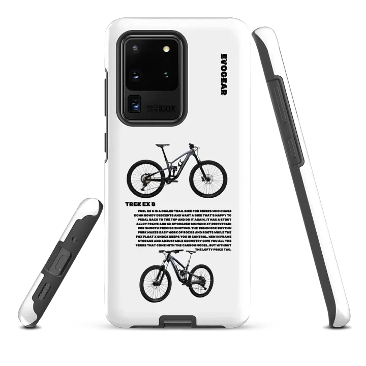 White Ex 8 Gen 6 Samsung Case product image (2)