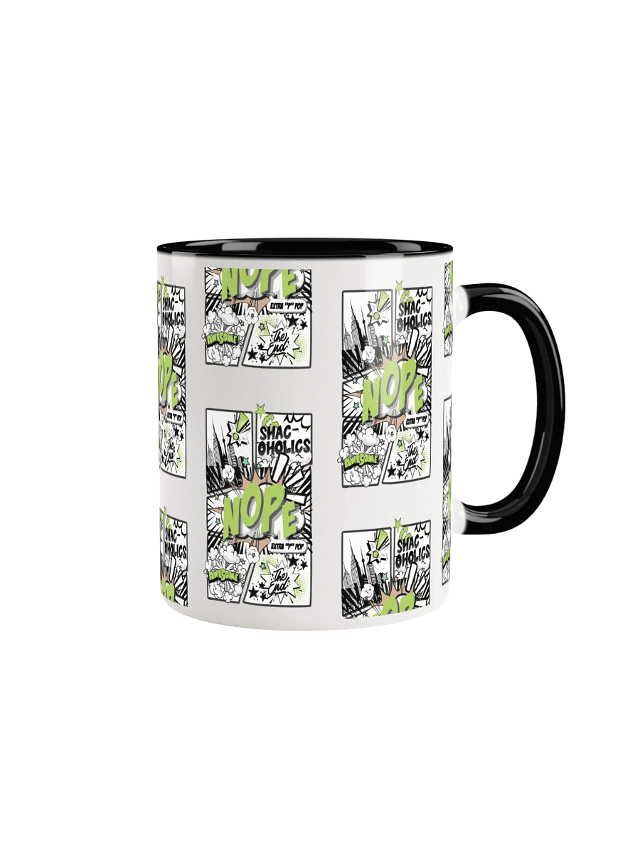 Shac-oholics Comic Blast Mug - Green 