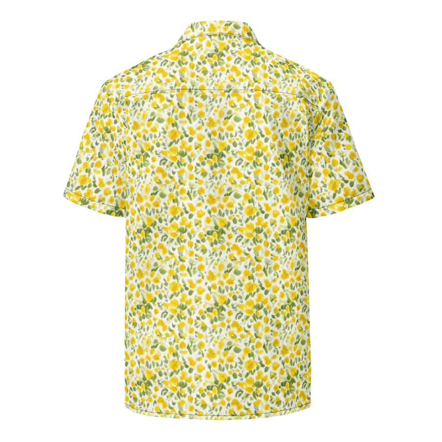 Floral Pattern Buttercup Flowers Hawaiian Shirt product image (2)