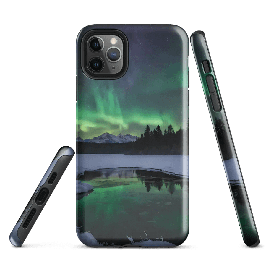 Tough Case for iPhone® – Mystic Lights product image (5)