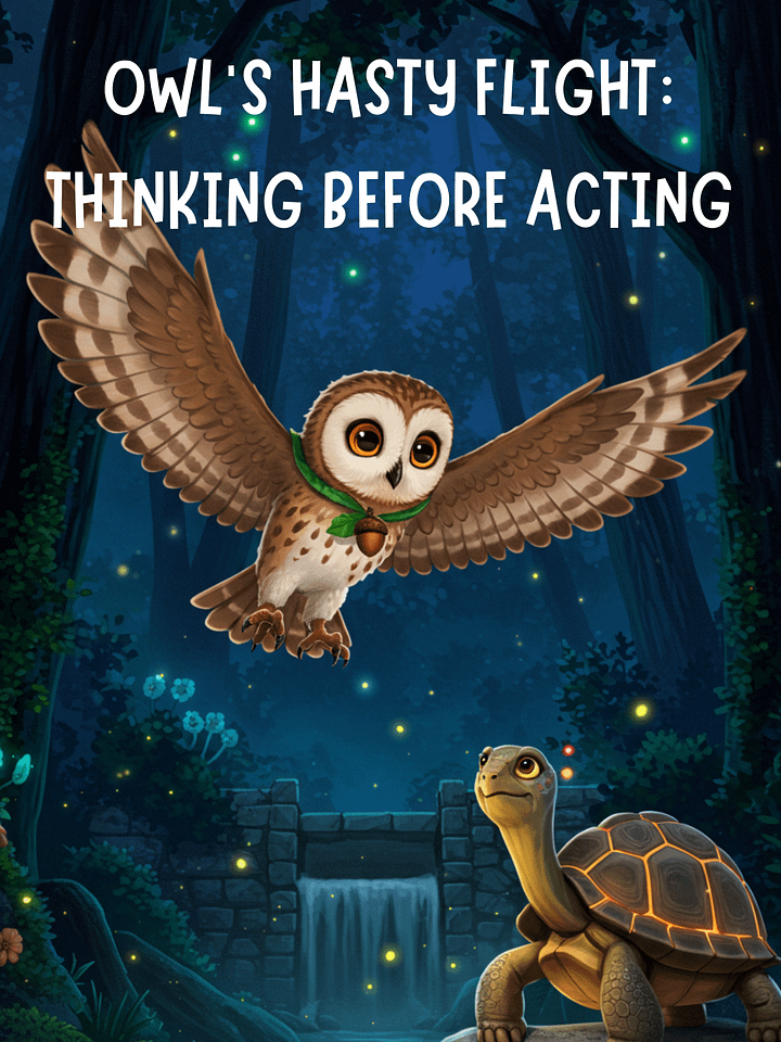 Hoot's Hasty Flight: Thinking Before Acting product image (1)