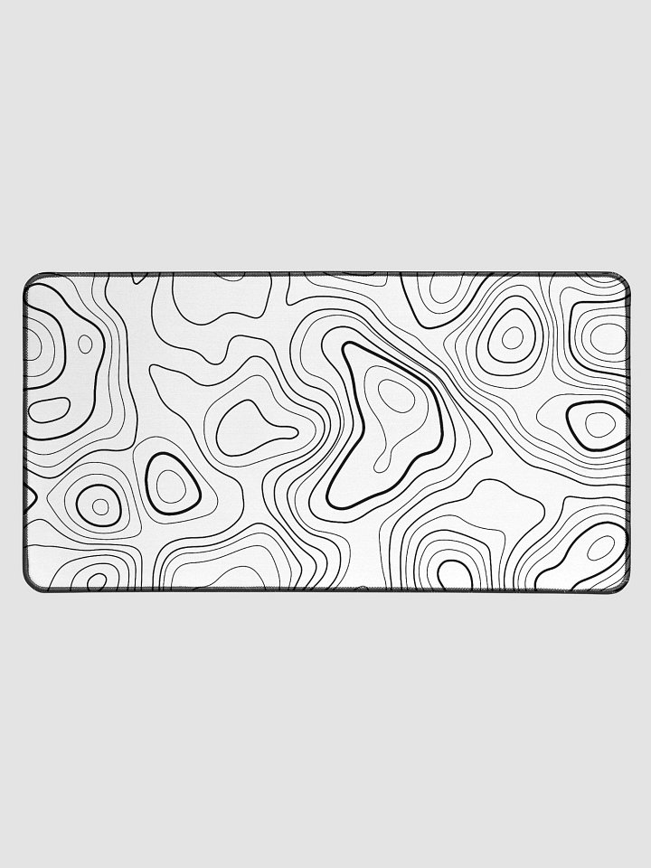 High Ground desk mat (black on white) product image (1)