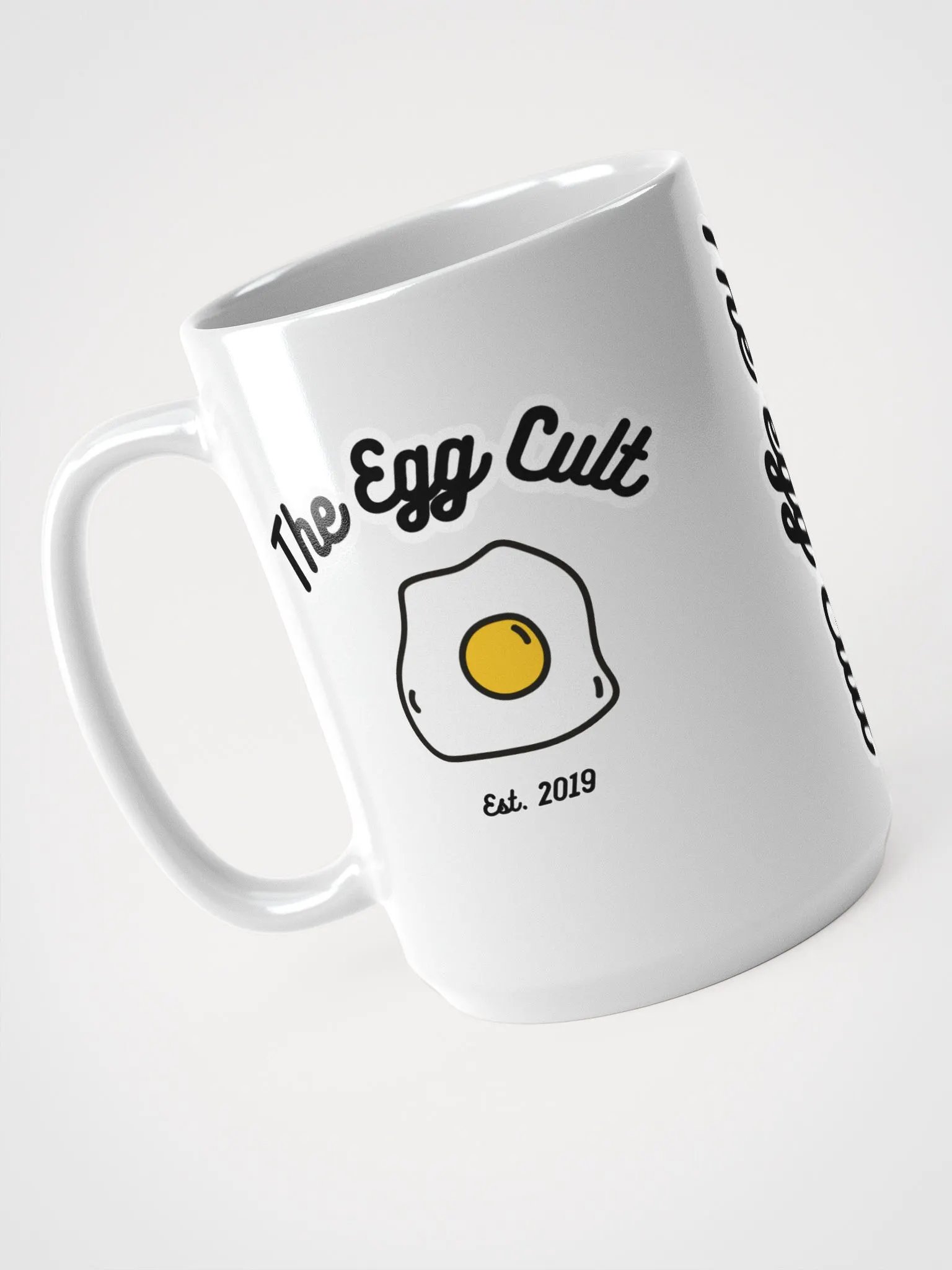 Egg Cult Breakfast Club - White Mug product image (3)