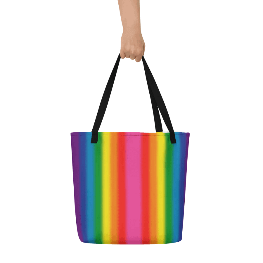 Hot Pink Rainbow Spectrum - Tote product image (7)