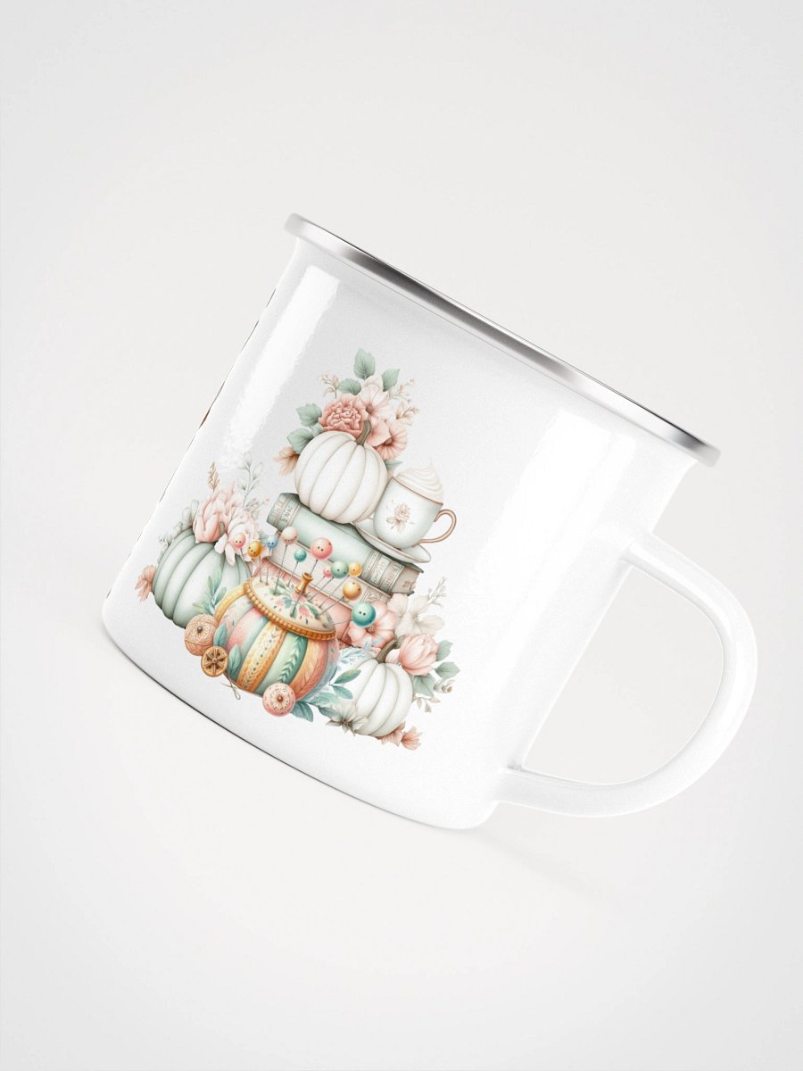 Whimsical Autumn Enamel Mug product image (5)