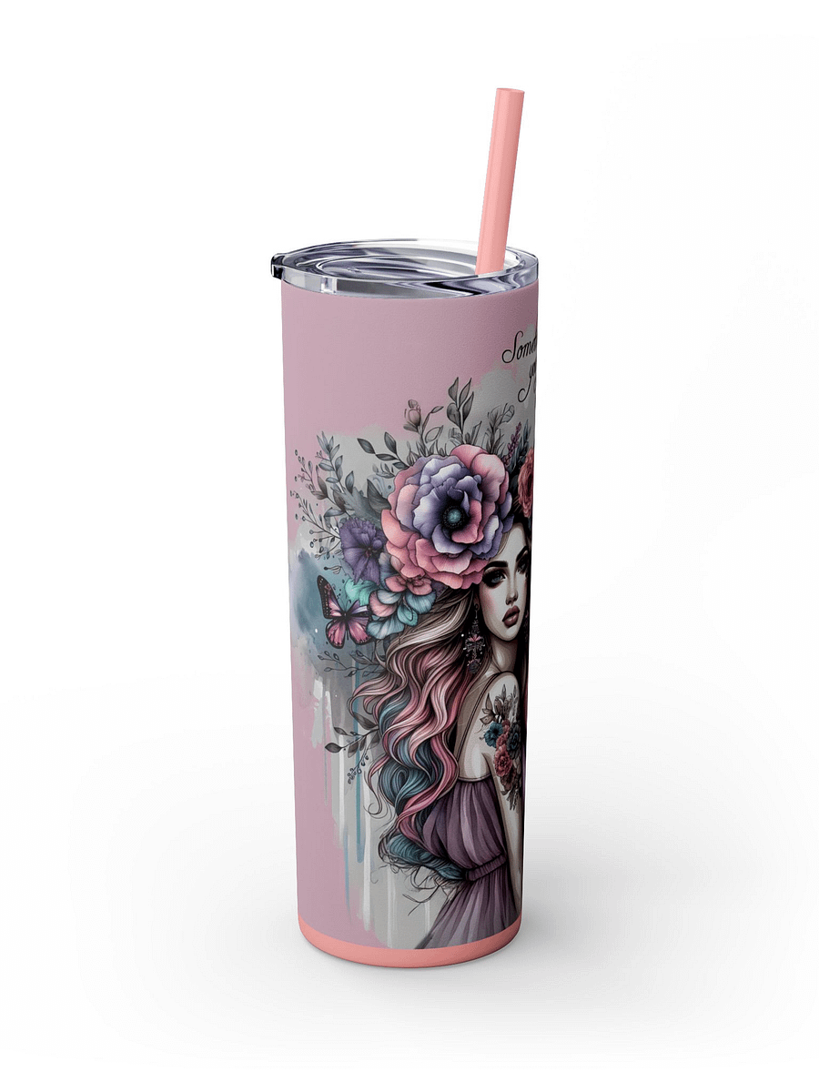 Beauty and Beast Skinny Tumbler Wrap product image (3)