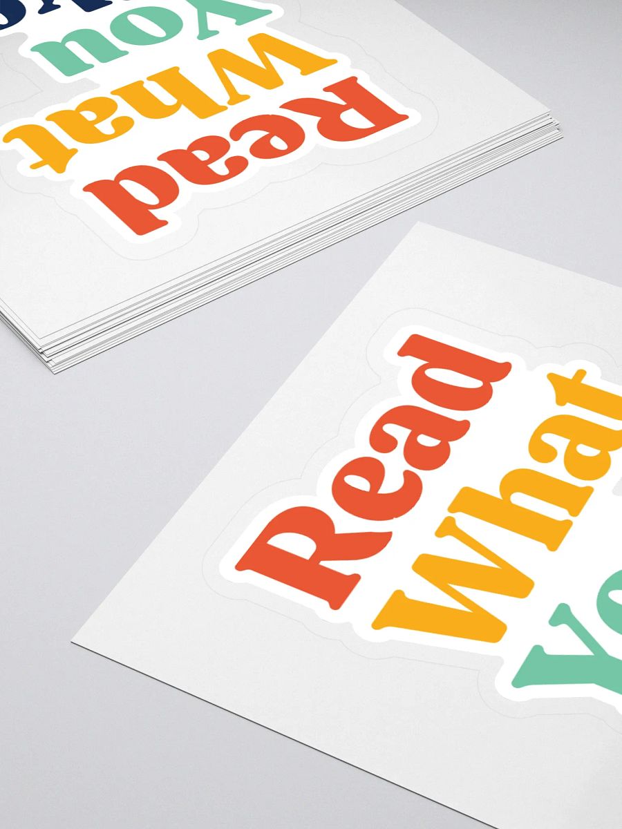 Read What You Like Sticker product image (4)