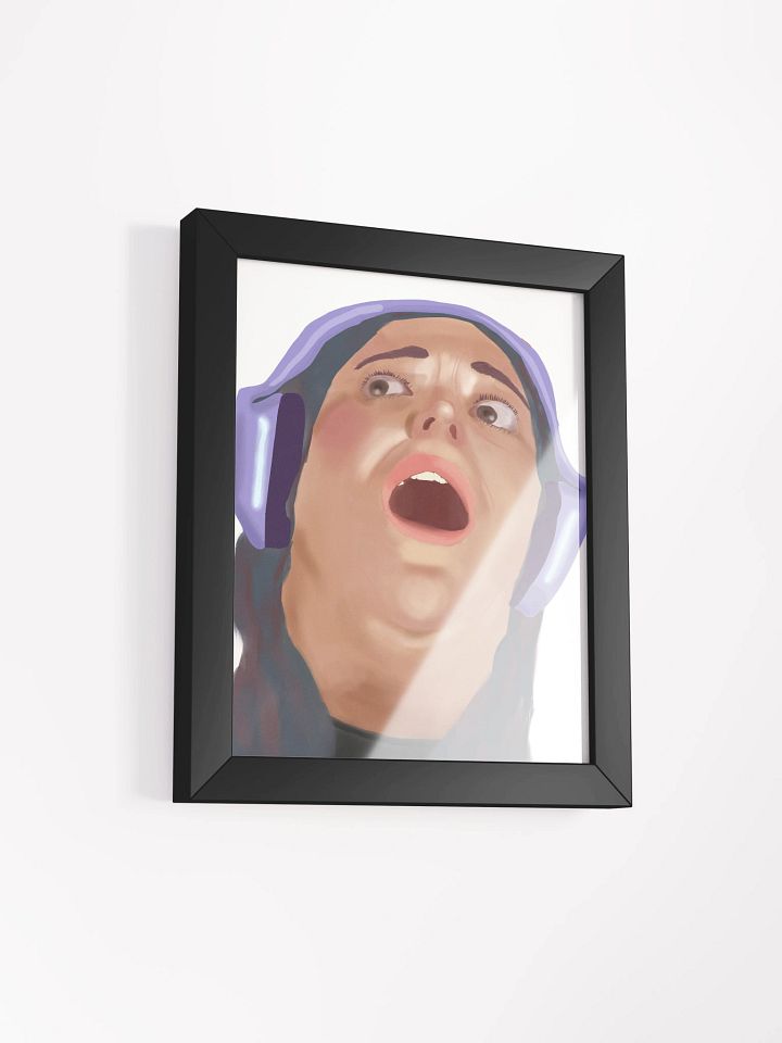 Scared Hayley Framed Print product image (12)