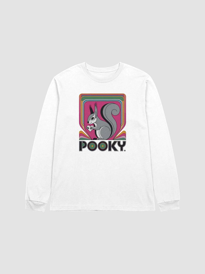 Pooky's Loveable Squirrel Long Sleeve Tee product image (1)