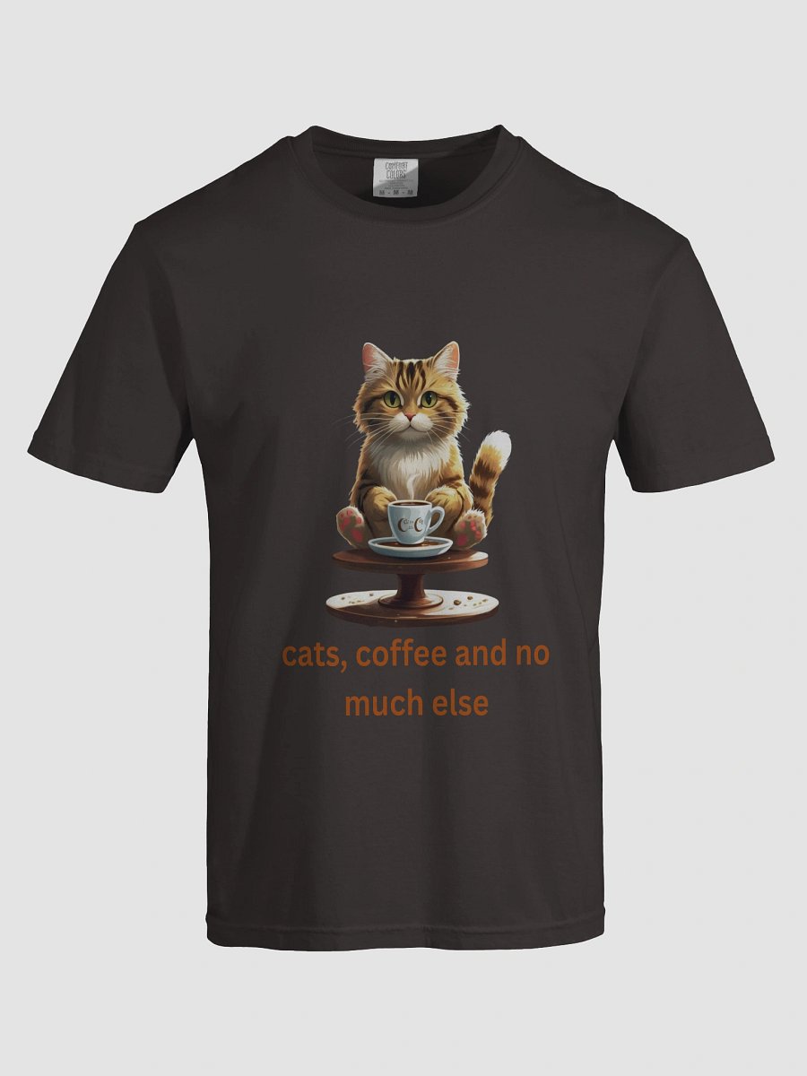 Cozy Cat Coffee Time T-Shirt product image (90)