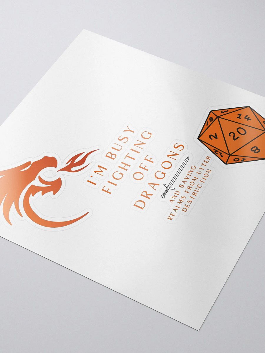 DnD Kiss-Cut Sticker product image (3)