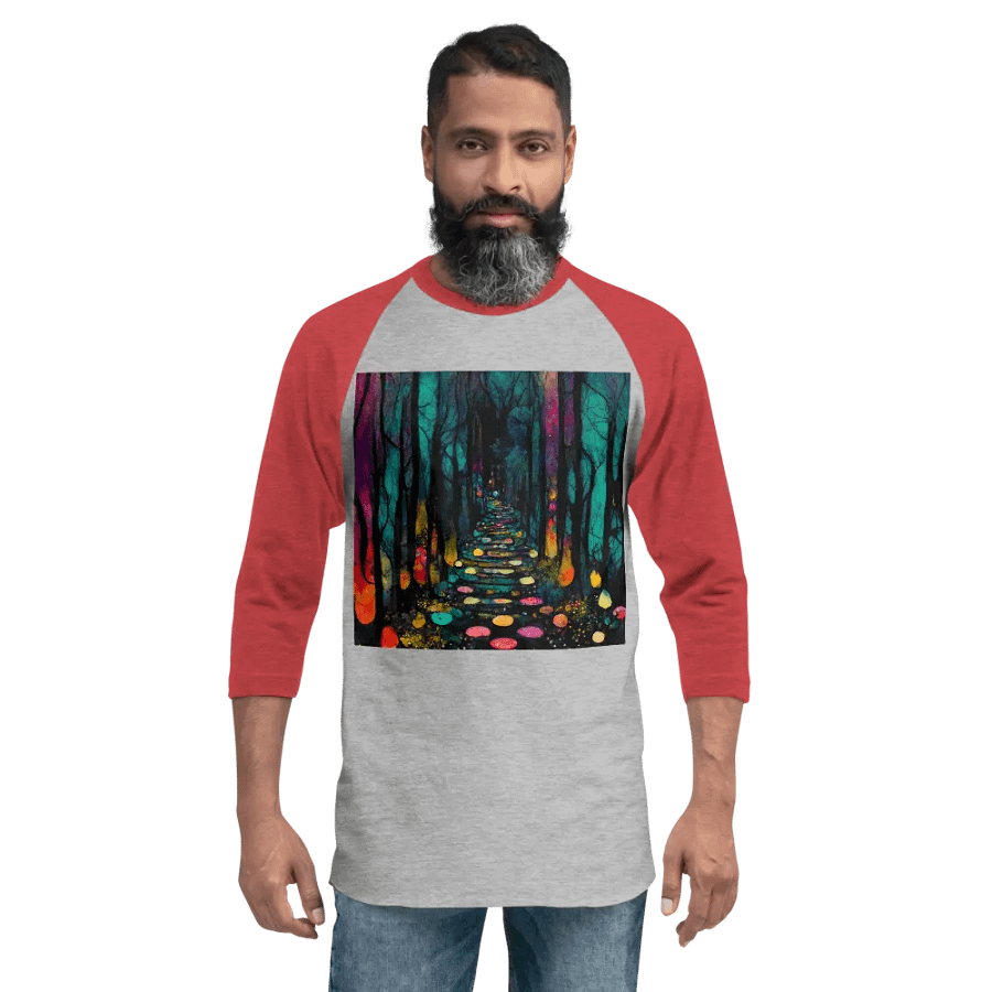 Enchanted Forest Illumination Raglan Tee product image (2)