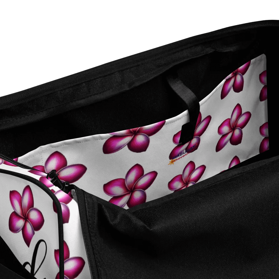Island Girl Plumeria Duffle Bag - Tropical Bliss for Your Adventures product image (12)