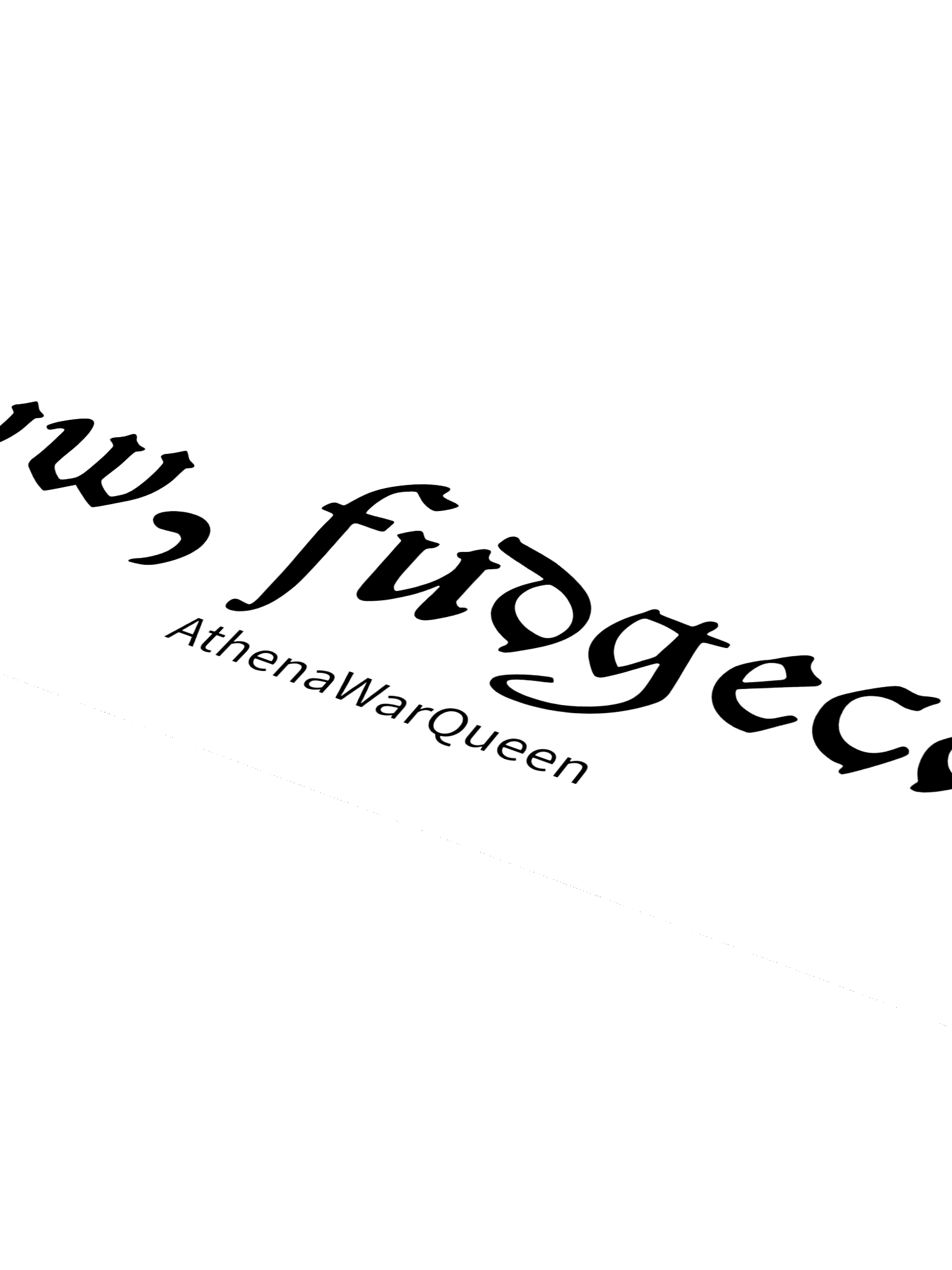 “Aww, Fudgecakes!!” Vinyl Sticker product image (4)