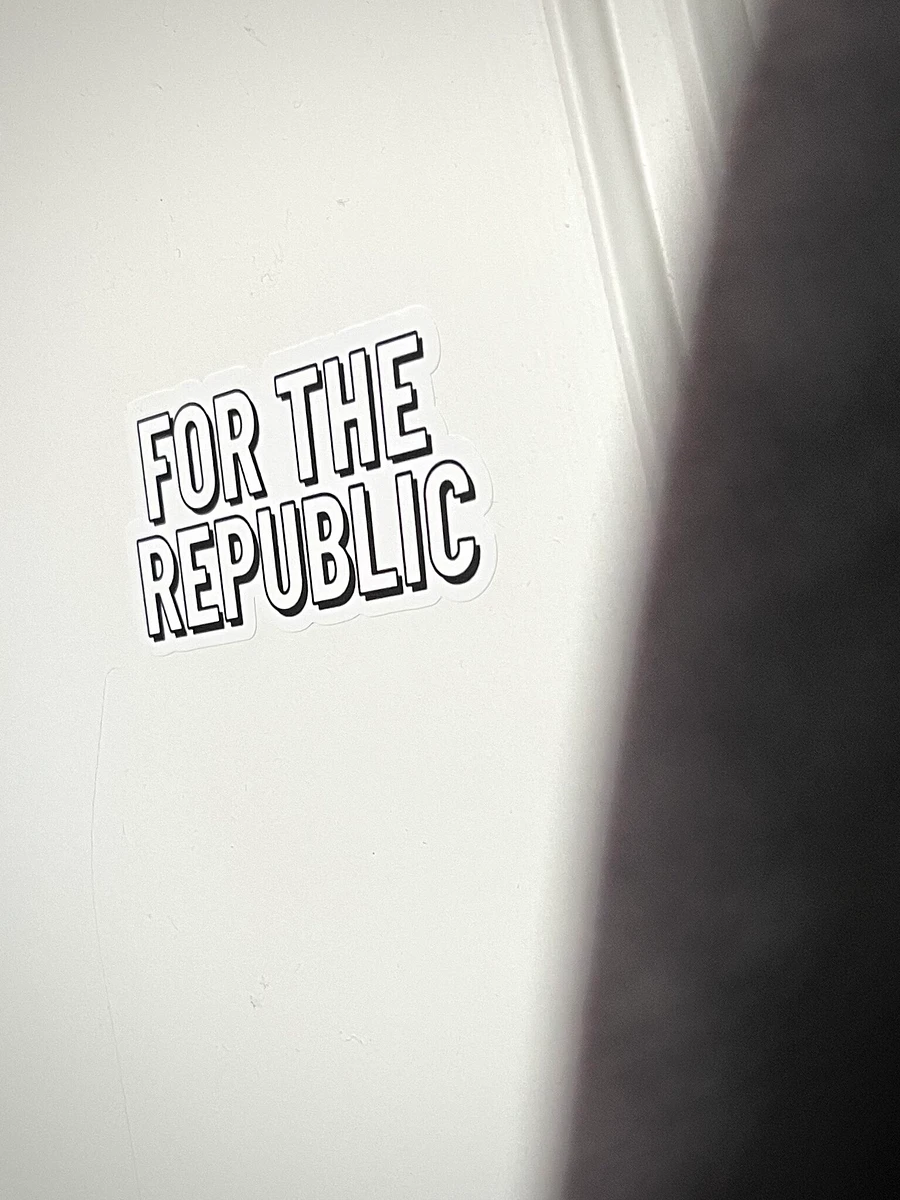 For the Republic Sticker product image (1)