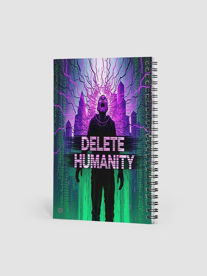 Delete Humanity Spiral Notebook product image (2)